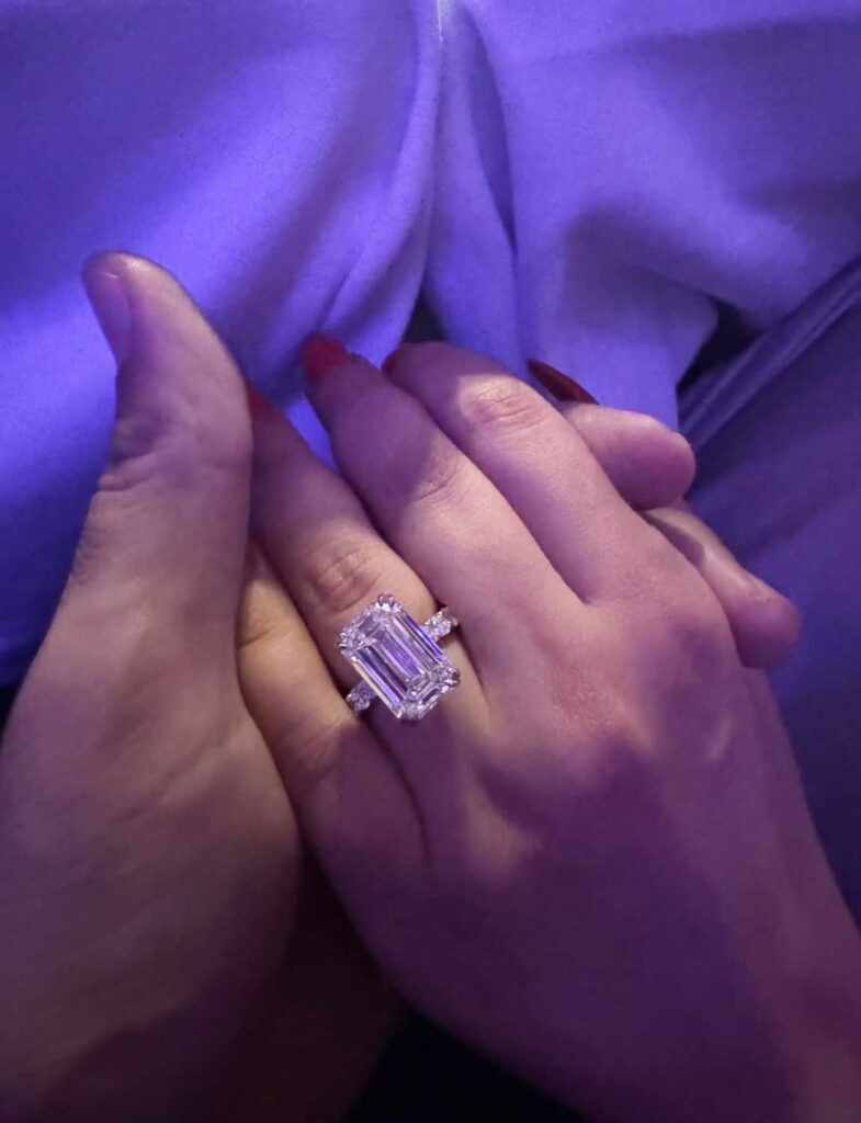 Sheikha Mahra Dimond ring