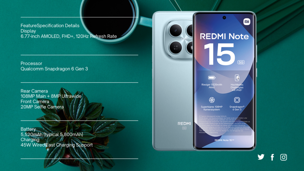 Redmi Note 15