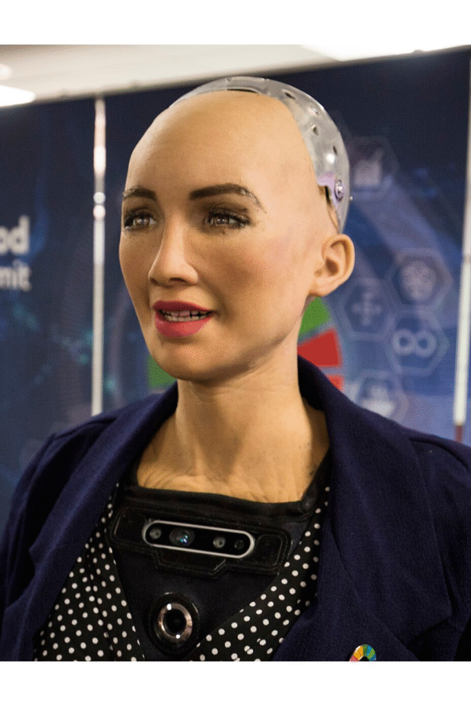 image in sophia robota