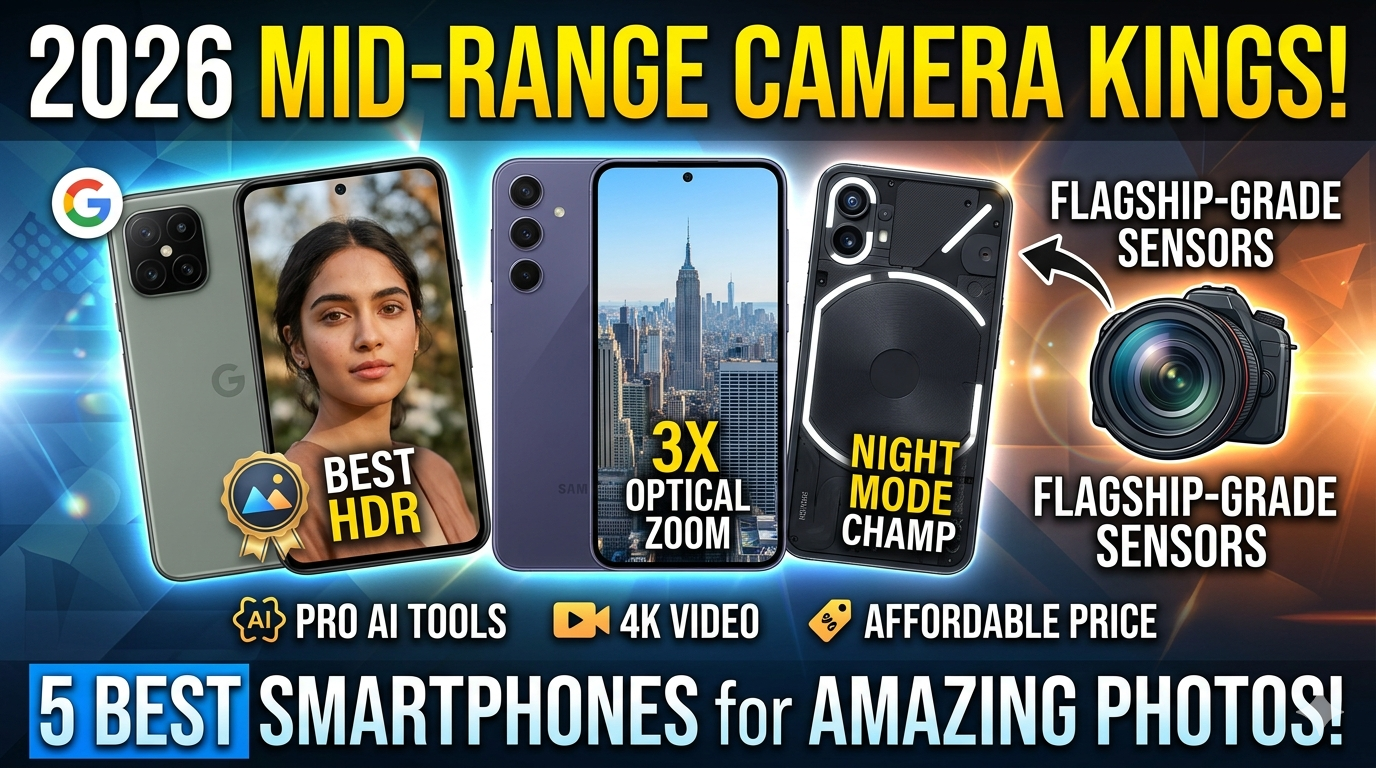 est Mid-Range Smartphones with Advanced Camera Features: Capture Memories Without Breaking the Bank